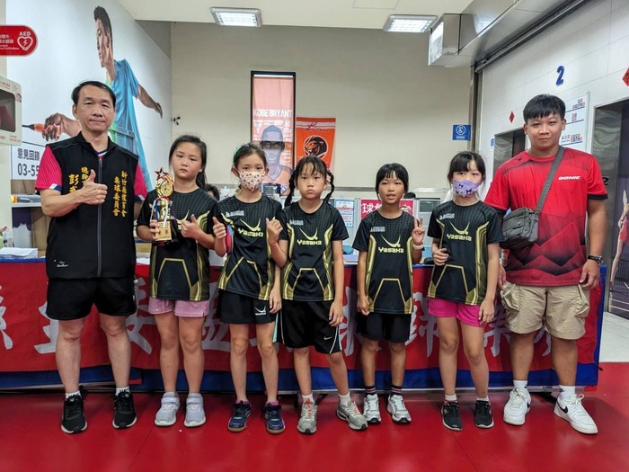 本校桌球隊參加114年新竹縣主委盃桌球錦標賽榮獲佳績圖片