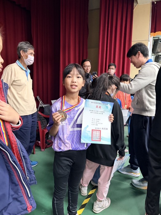 恭喜本校桌球隊參加114年新竹縣桌委盃個人賽榮獲佳績圖片