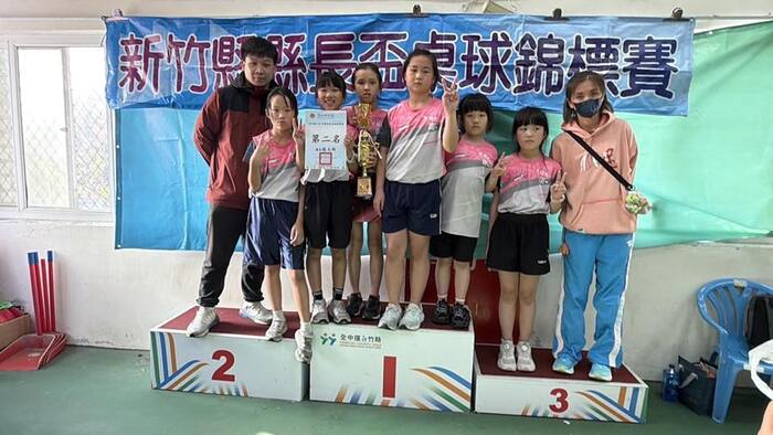 恭喜本校桌球隊參加115年縣長盃桌球錦標賽榮獲佳績圖片